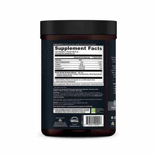 Bone Broth Protein, ANN